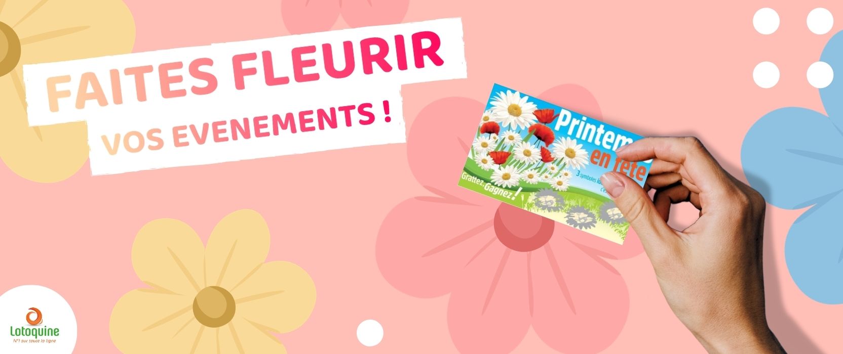 Printemps en f&ecirc;te : animez vos &eacute;v&eacute;nements !